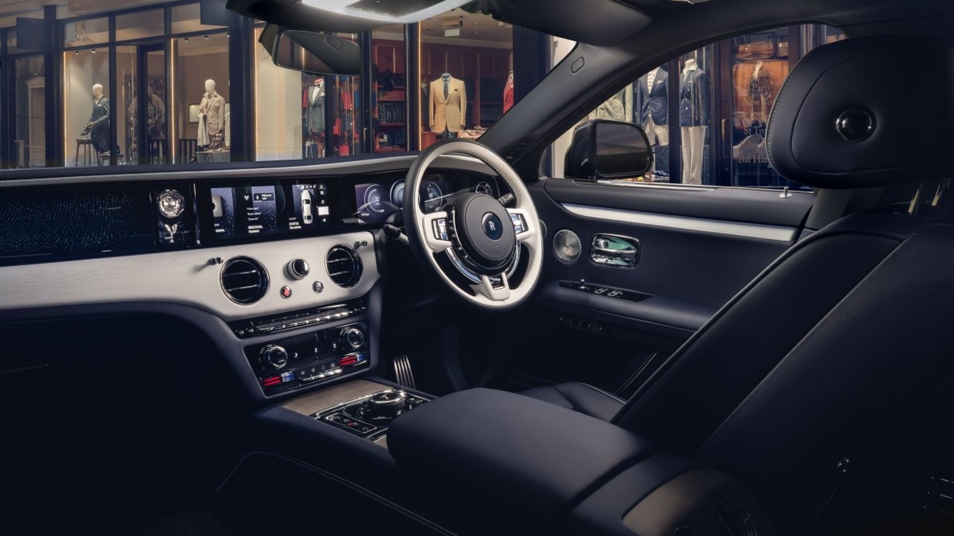Interior del Rolls-Royce Ghost Savile Row