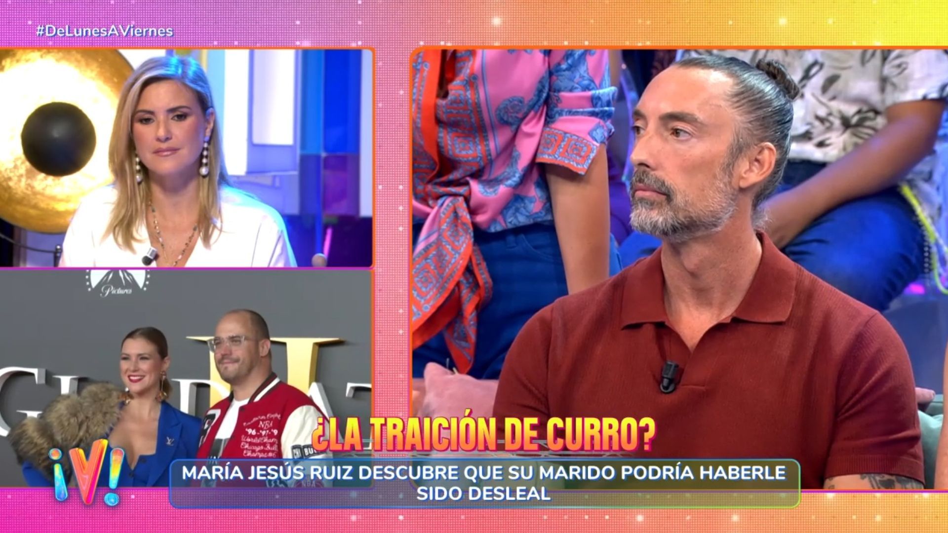 Los colaboradores de '¡De lunes a viernes!', en shock ante la presunta infidelidad que ha sufrido María Jesús Ruiz: así han reaccionado Los colaboradores de '¡De lunes a viernes!', en shock ante la presunta infidelidad que ha sufrido María Jesús Ruiz: así han reaccionado