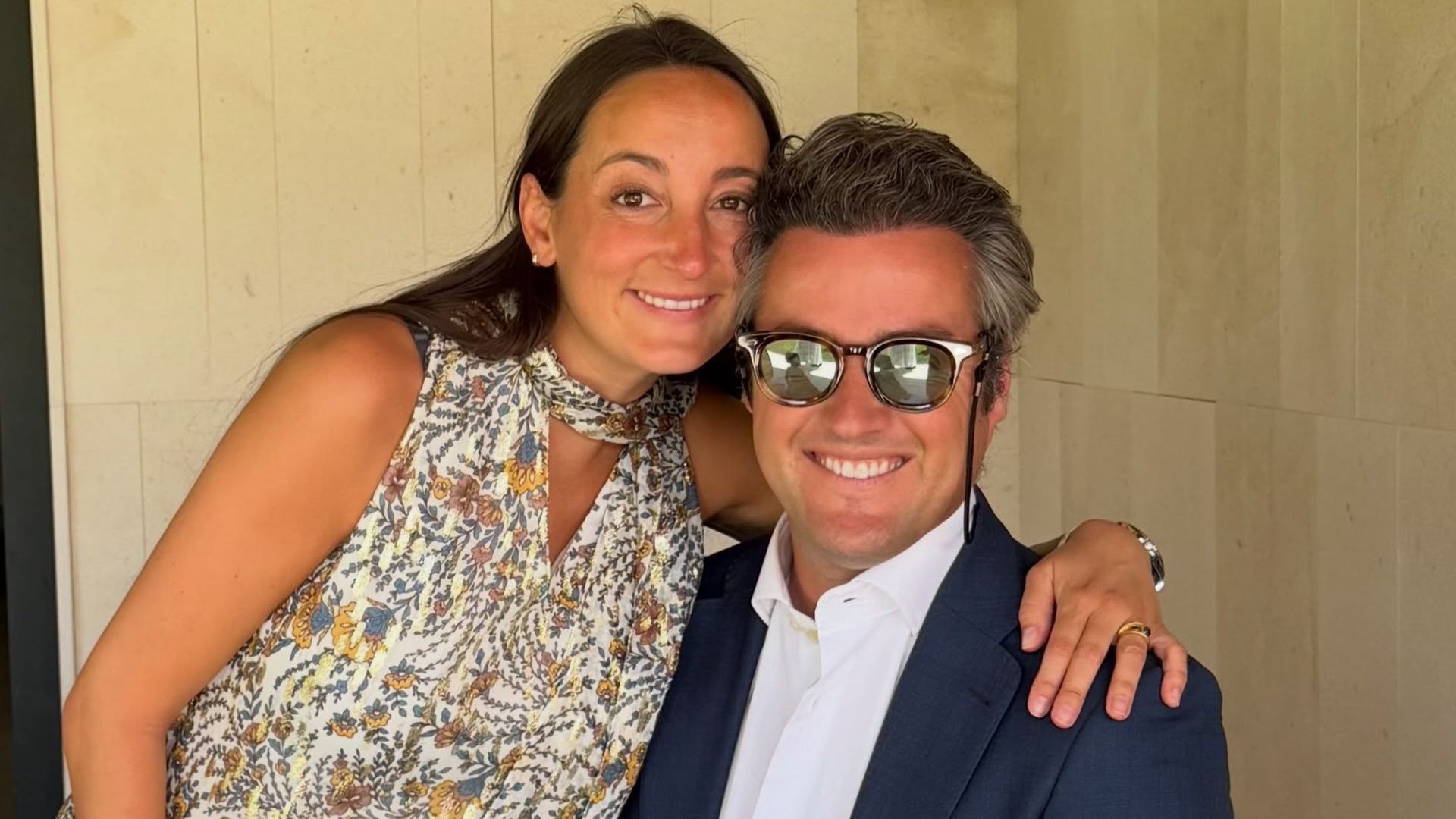 Lucía Pombo y Álvaro Huerta, en una imagen de redes sociales Lucía Pombo y Álvaro Huerta, en una imagen de redes sociales