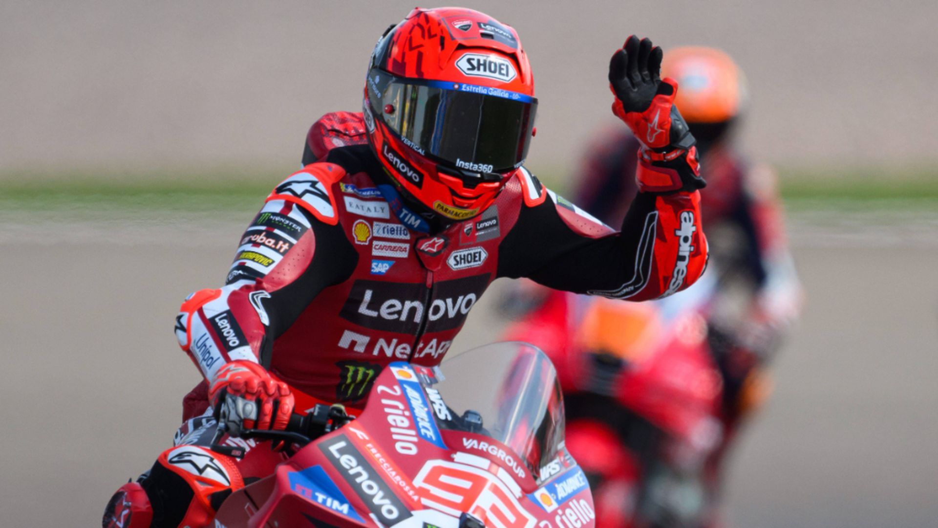 Marc Márquez, en Sachsenring