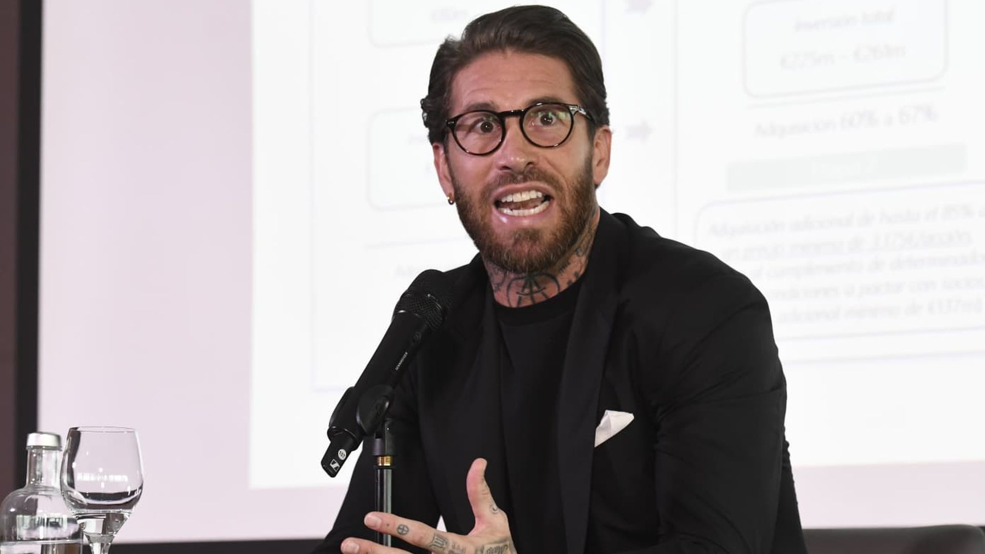 Sergio Ramos, en sala de prensa Sergio Ramos, en sala de prensa