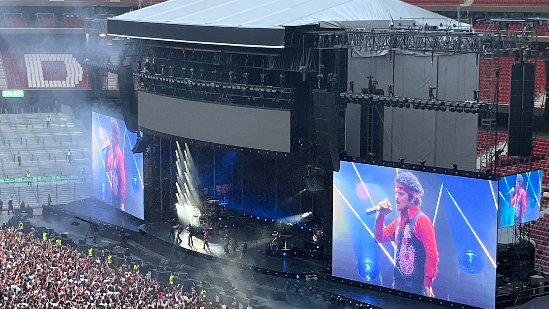 Bruno Mars en el Metropolitano Bruno Mars en el Metropolitano
