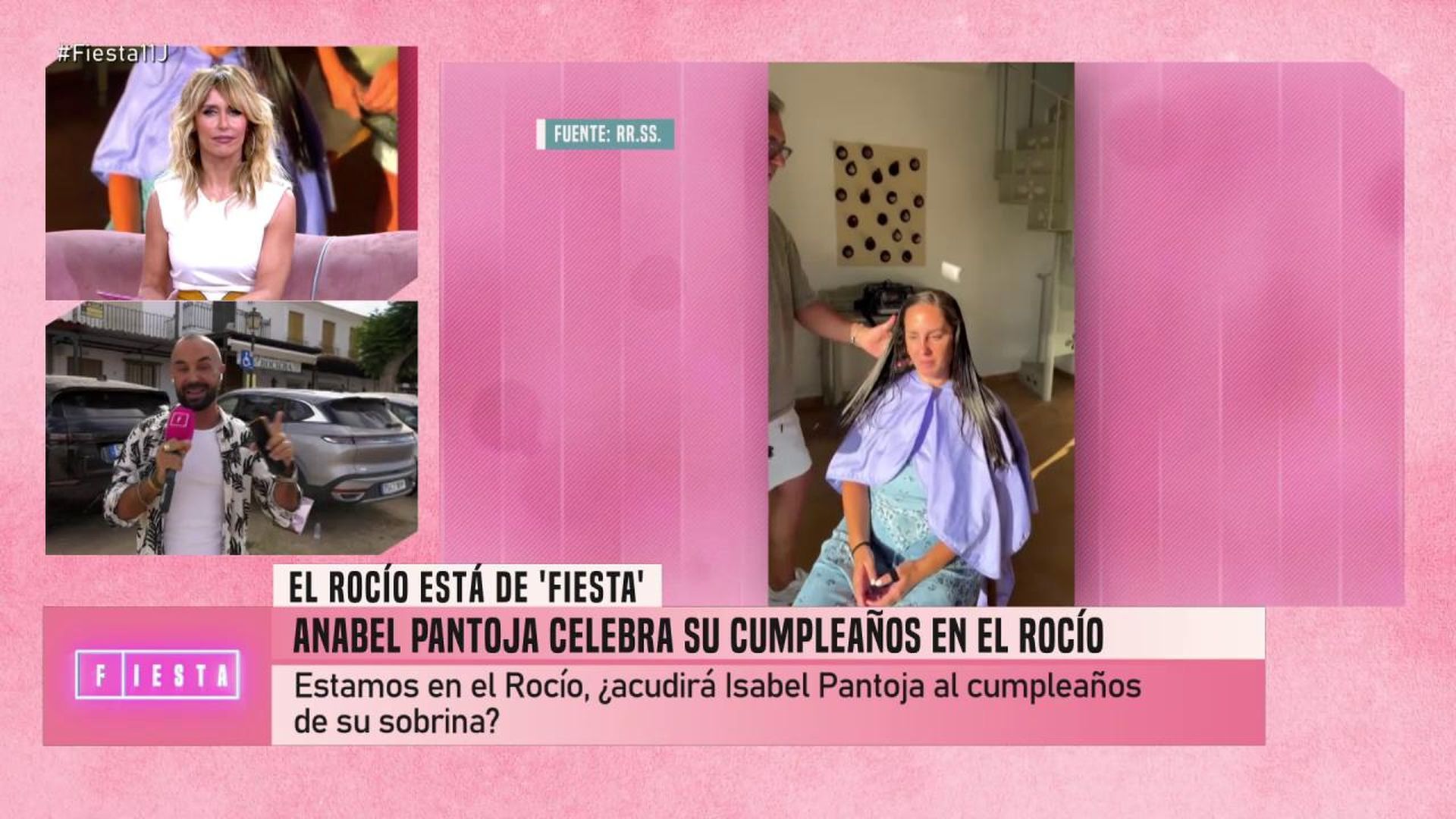 El cambio de look de Anabel Pantoja por su 40 cumpleaños