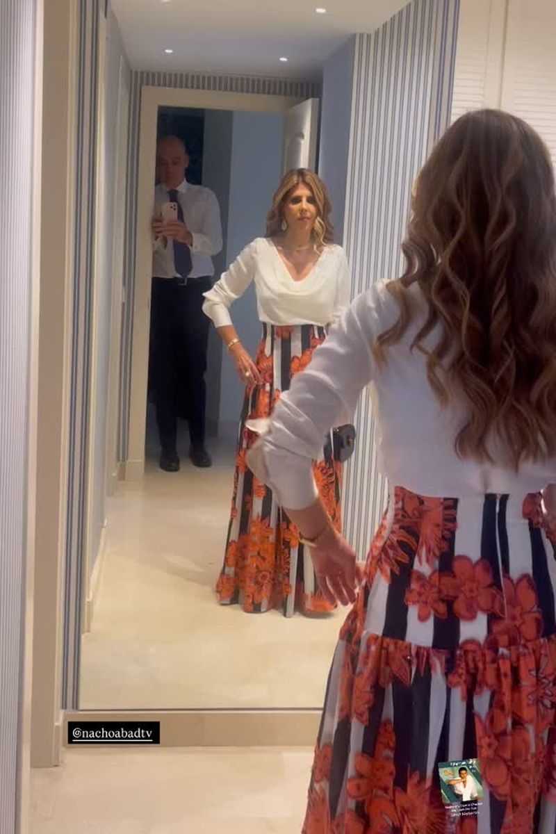 Nacho Abad y Bárbara Royo, preparándose para la boda de Patricia Cerezo y Kiko Gámez