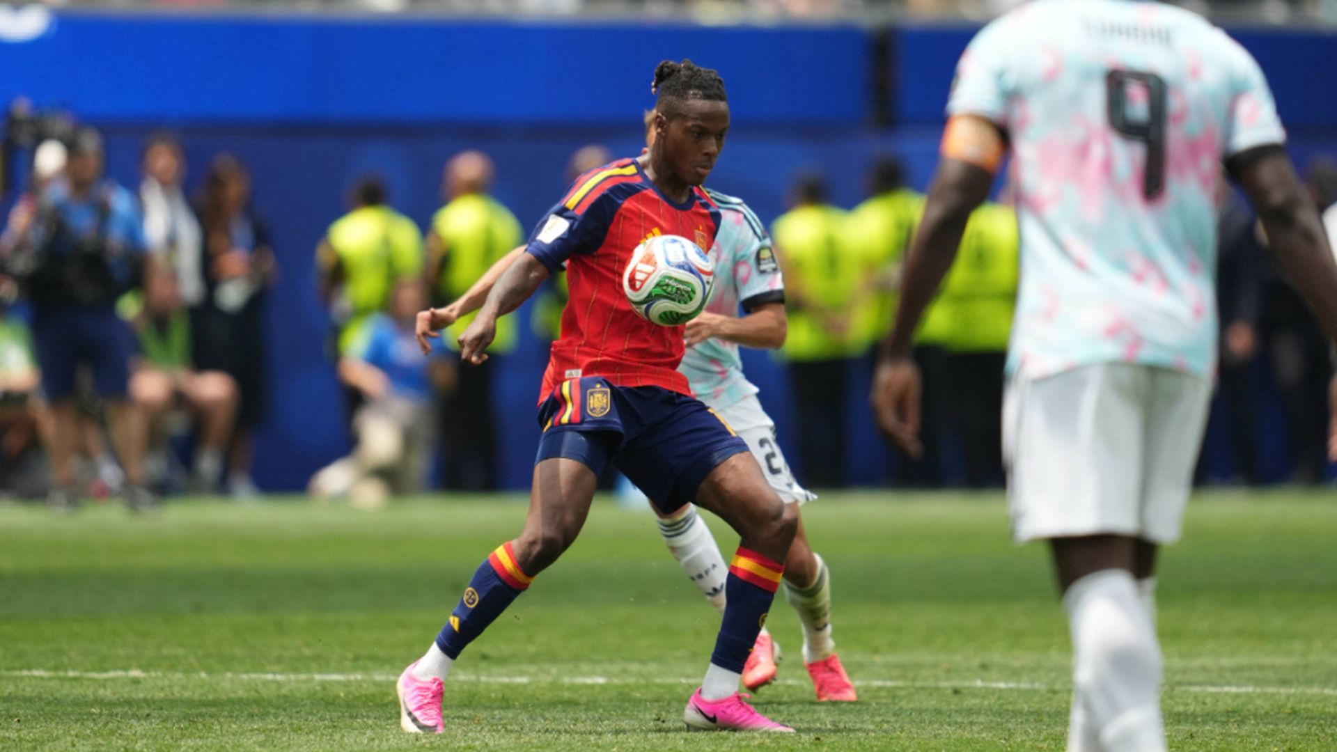 Nico Williams, con España