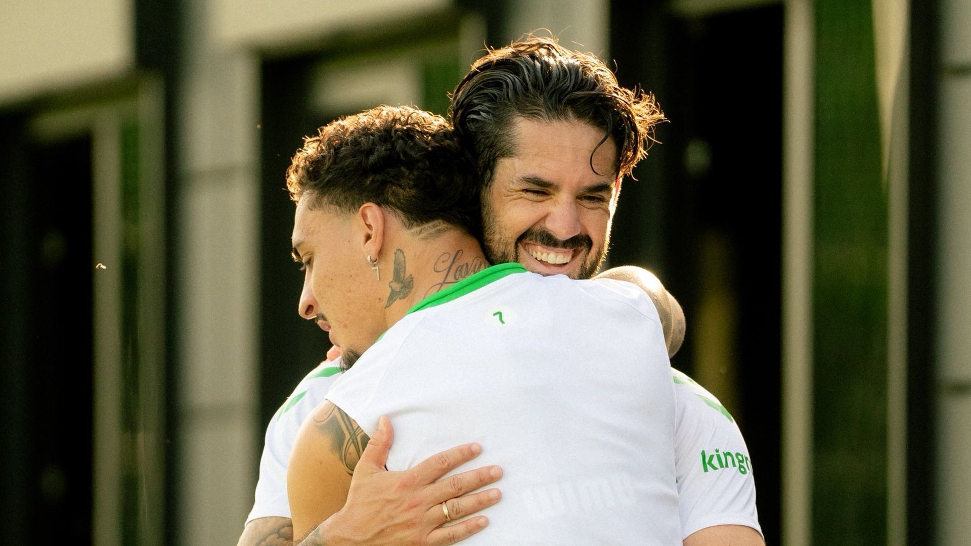 Antony, junto a Isco Alarcón Antony, junto a Isco Alarcón