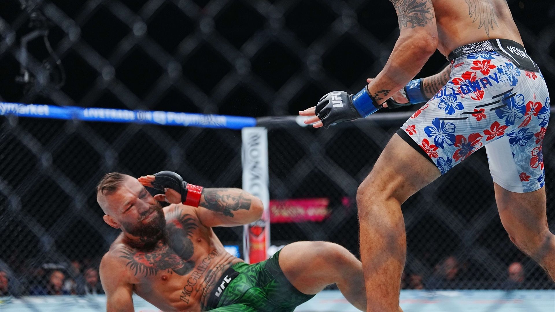 Conor McGregor se lesiona en su regreso a la UFC cinco años después: "Solo puedo describirlo como el infierno" Conor McGregor se lesiona en su regreso a la UFC cinco años después: "Solo puedo describirlo como el infierno"