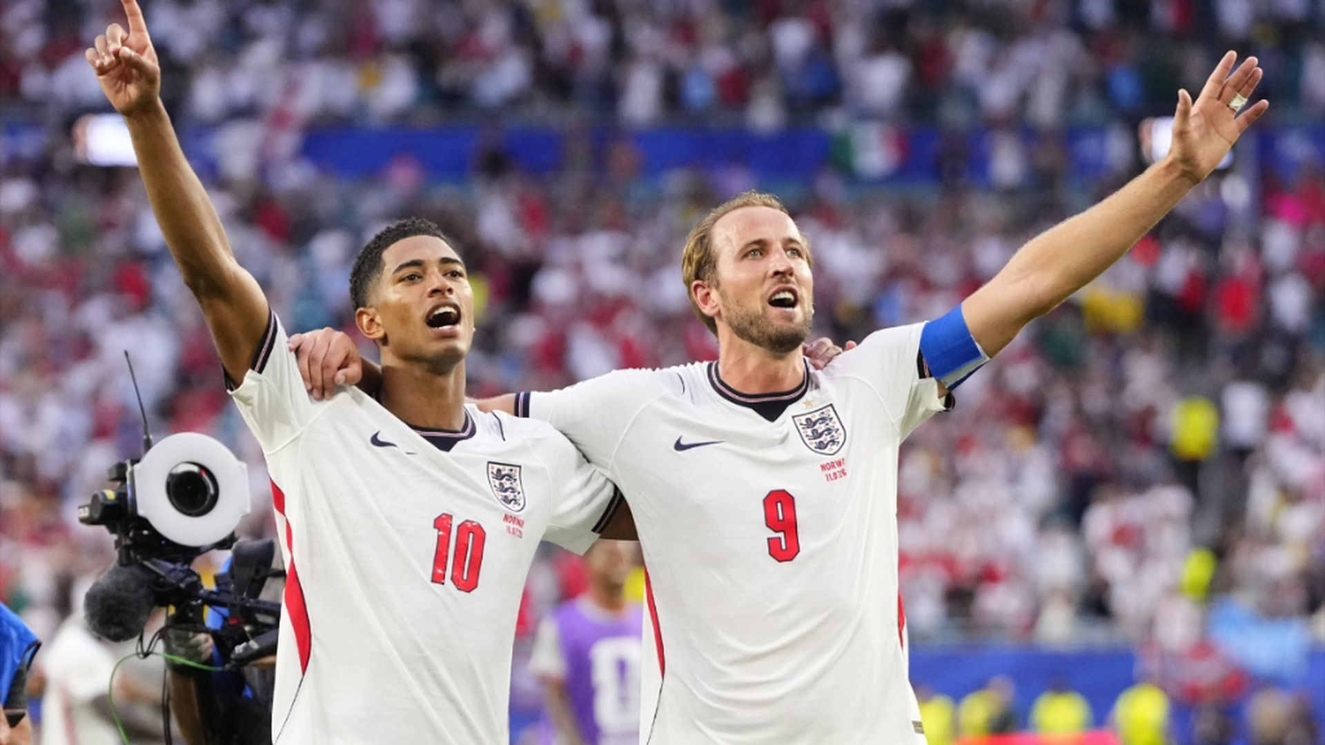 Jude Bellingham, con Inglaterra