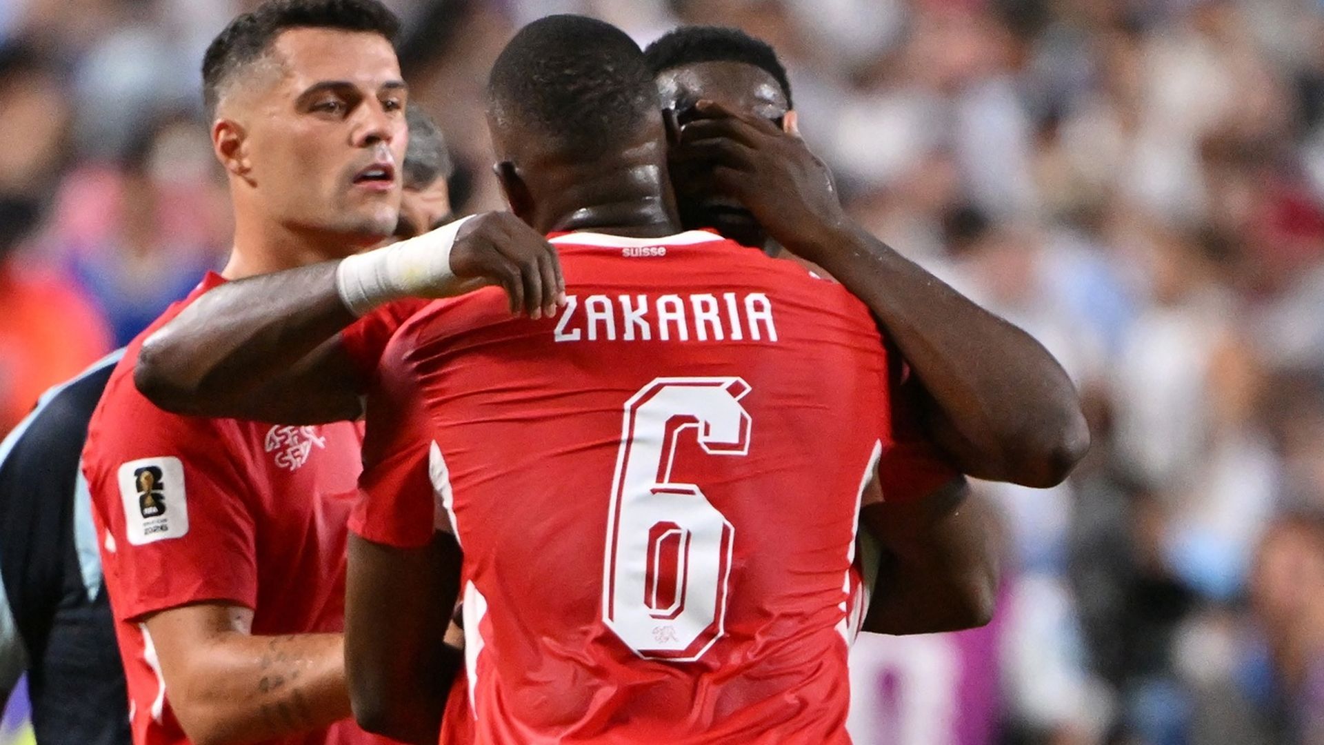 Las lágrimas de Breel Embolo en el Argentina-Suiza