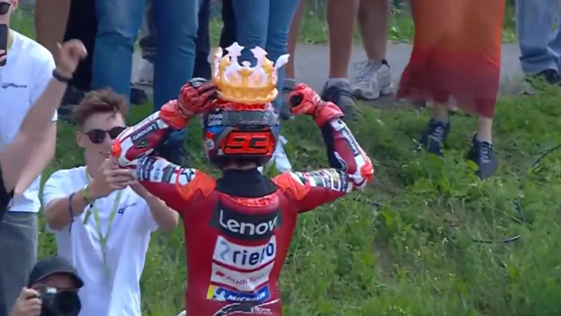 Marc Márquez, en Sachsenring Marc Márquez, en Sachsenring