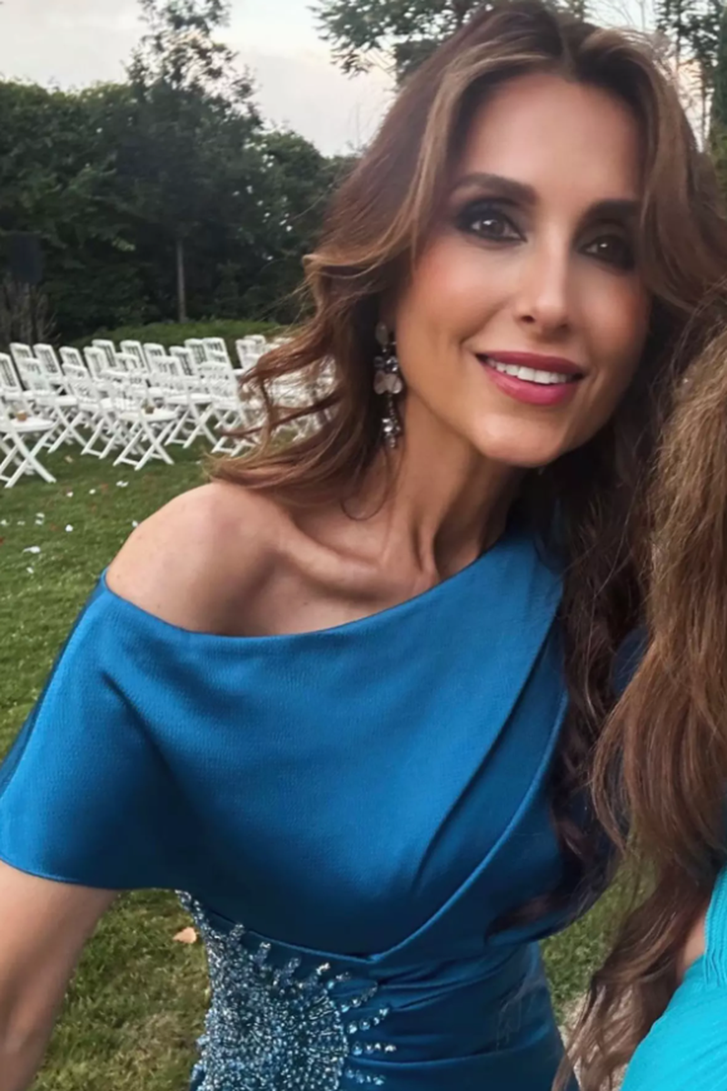 Paloma Cuevas en al boda de Patricia Conde