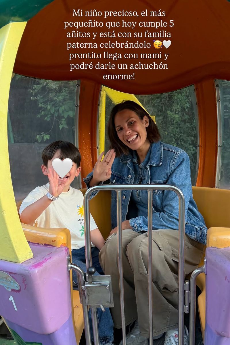 Alejandro, el hijo pequeño de Jessica Bueno y Jota Peleteiro, ha celebrado su cumpleaños con su familia paterna