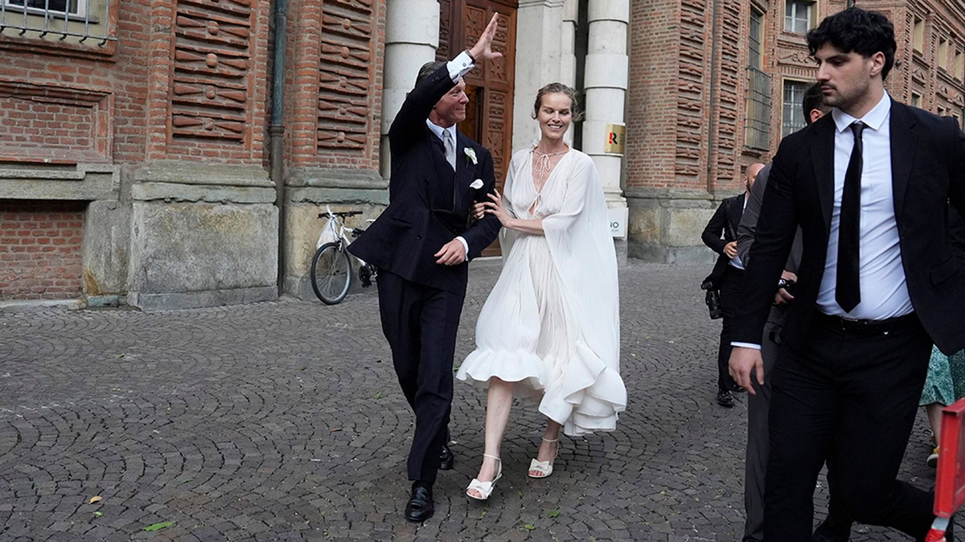 Boda de Eva Herzigova y Giorgio Marsiaj Boda de Eva Herzigova y Giorgio Marsiaj