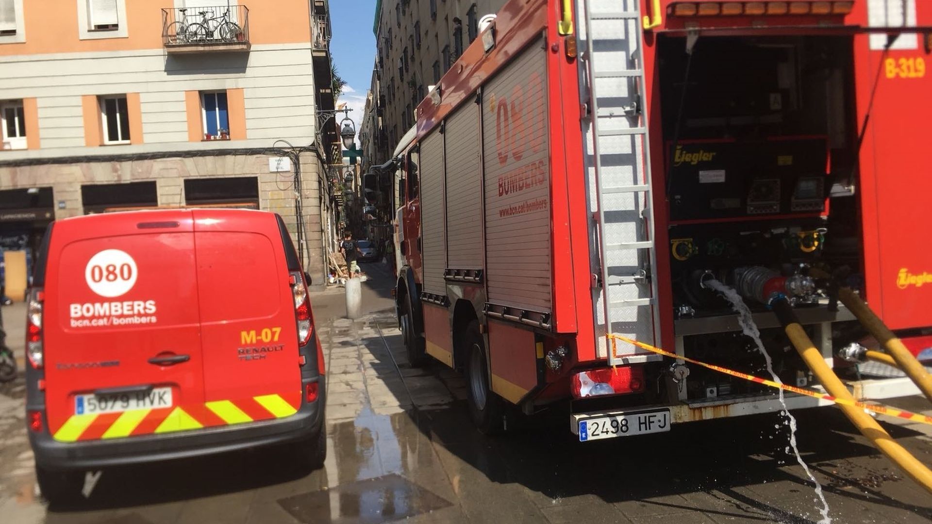 Camión de Bombers en Barcelona