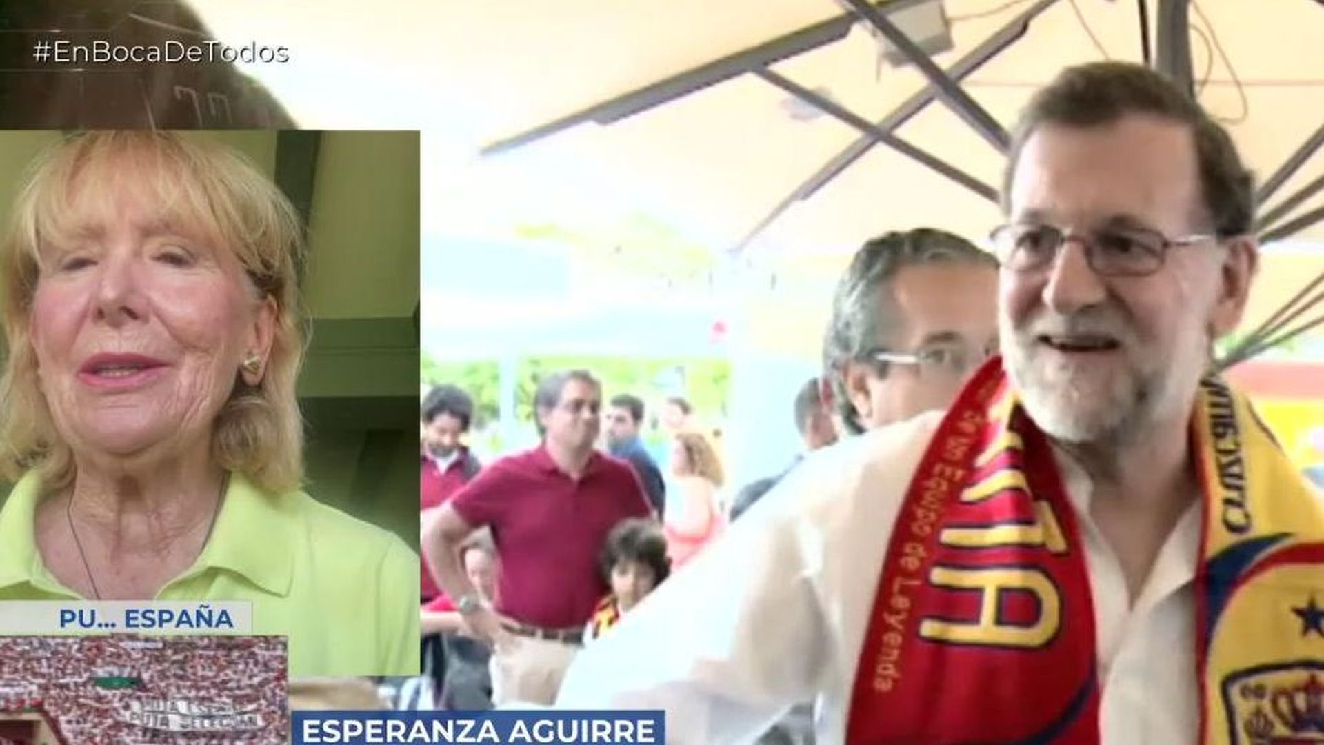 Esperanza Aguirre, crítica con las botas de Yamil Yamal: “Se las podía poner a diario no el día que juega España”