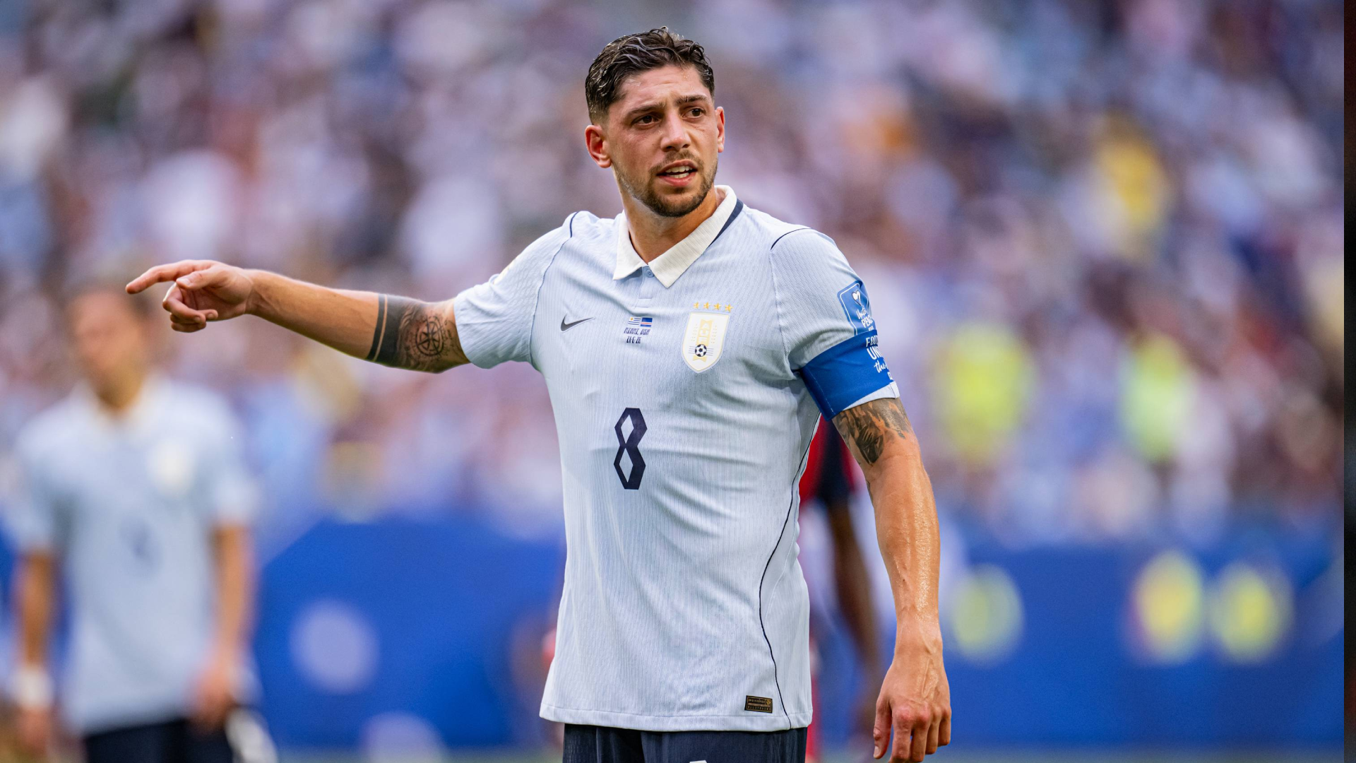 Fede Valverde, en un partido de Uruguay en el Mundial Fede Valverde, en un partido de Uruguay en el Mundial