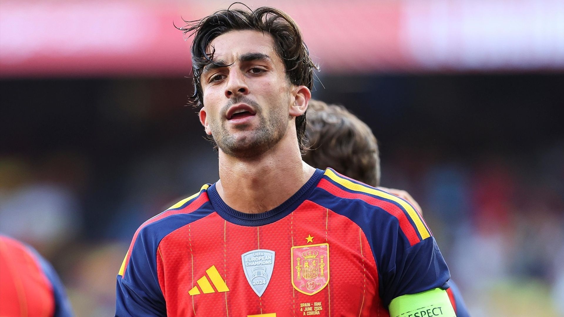 Ferran Torres durante un partido con la Selección Española en el Mundial 2026