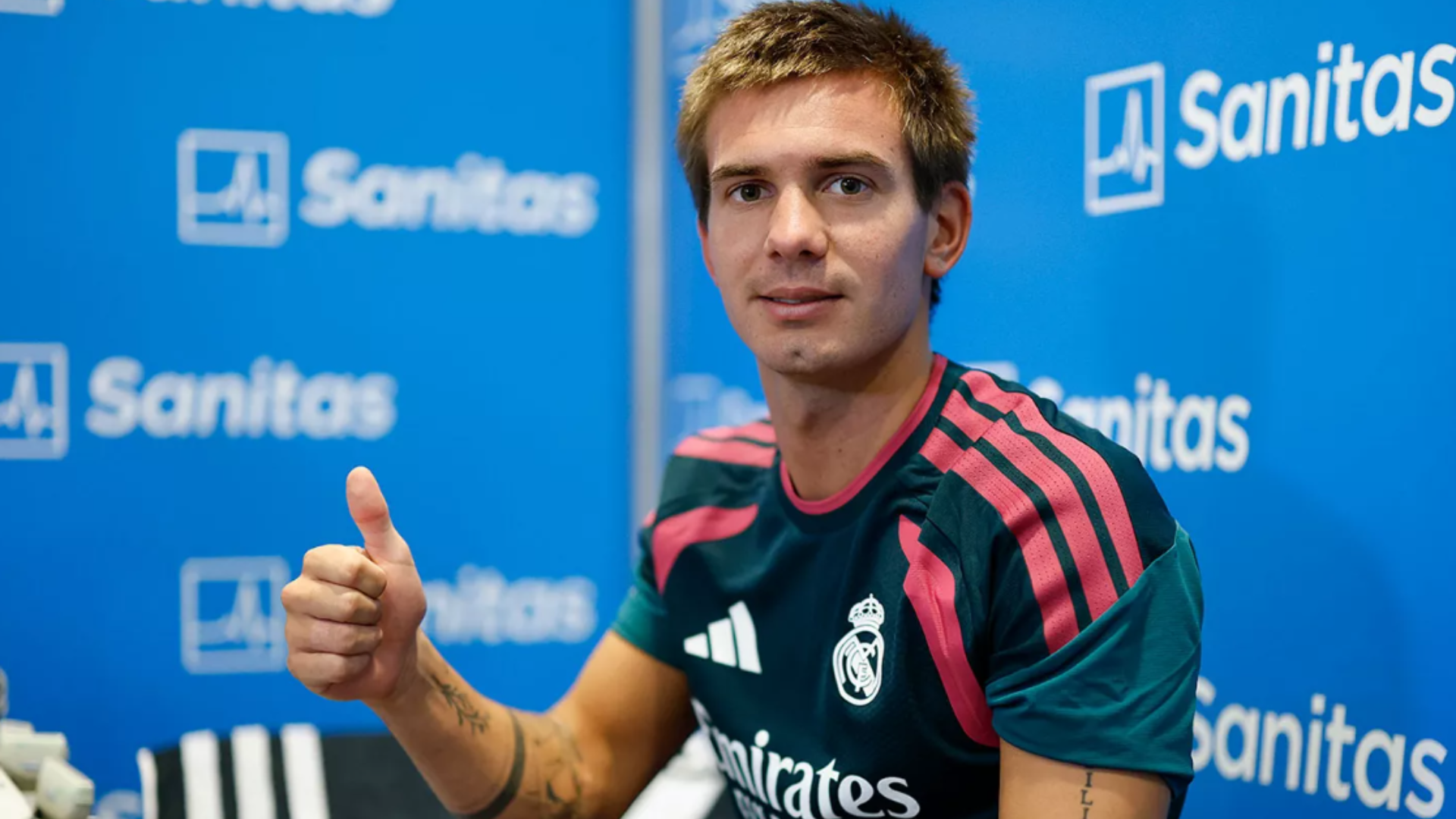 Franco Mastantuono pasa revisión médica con el Real Madrid Franco Mastantuono pasa revisión médica con el Real Madrid