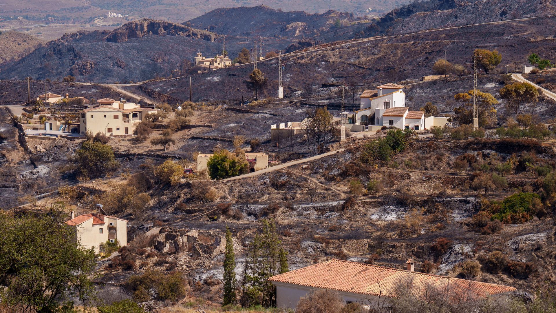Incendio de Los Gallardos, Almería Incendio de Los Gallardos, Almería