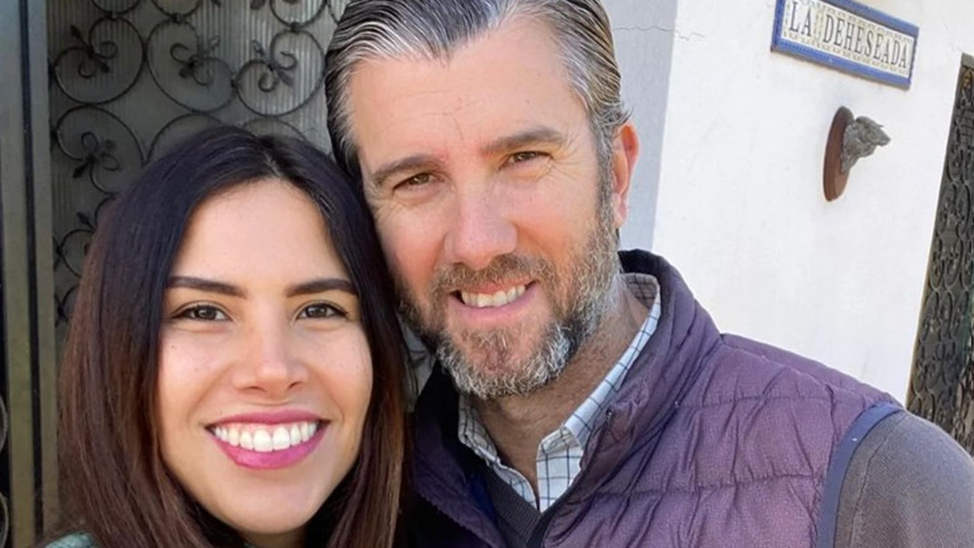 Israel Lancho y su mujer, Mercy Talavera