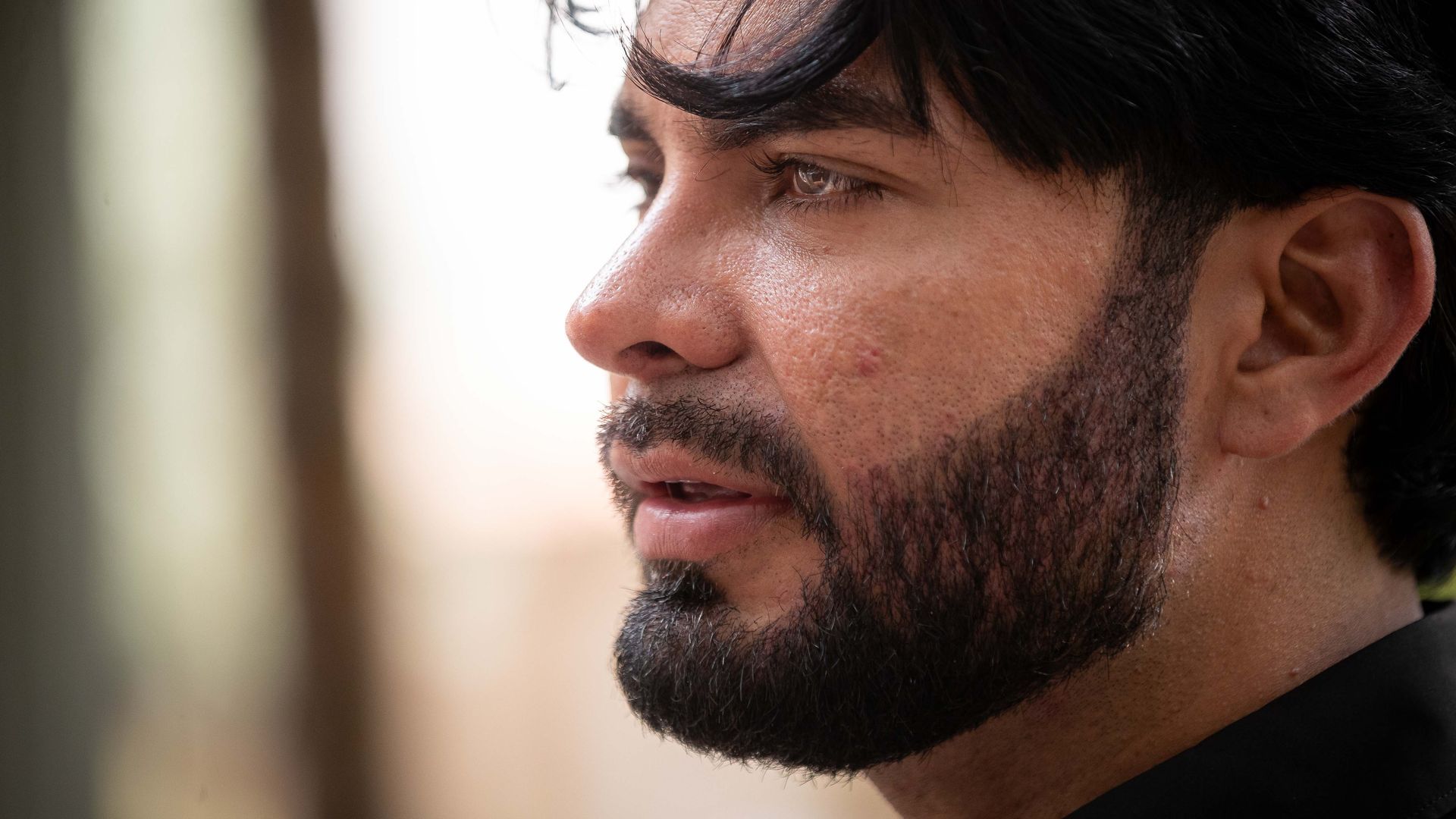 La emoción de Lenin Peña, Míster Universo Venezuela, al despedirse de su novio La emoción de Lenin Peña, Míster Universo Venezuela, al despedirse de su novio
