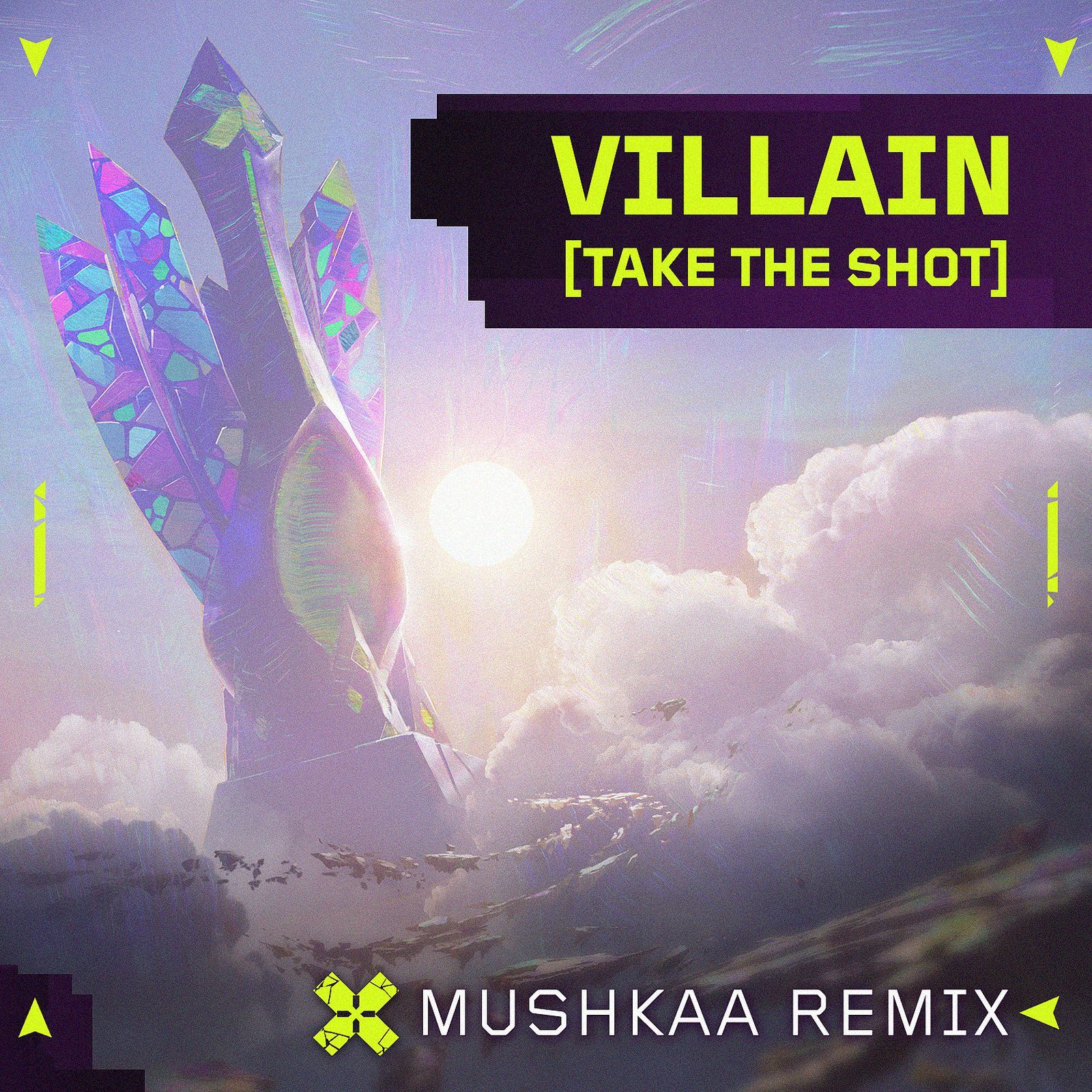 La portada del nuevo remix de 'Villain'
