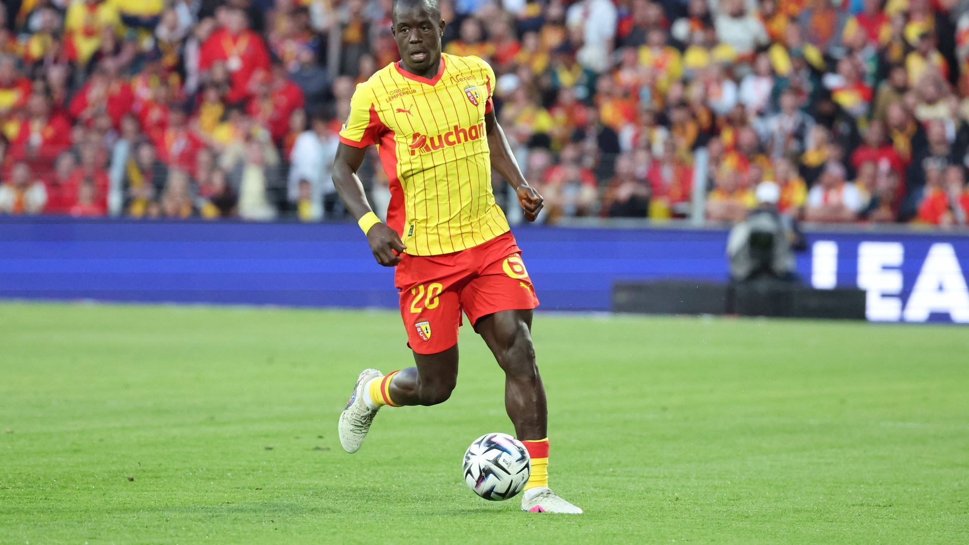 Malang Sarr, con el Lens
