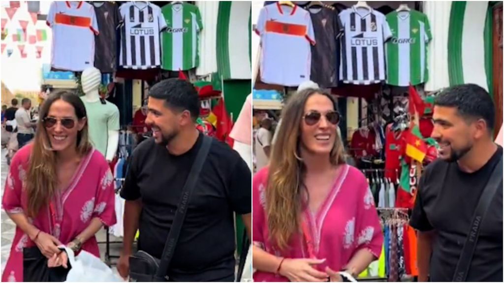 Malú coincide con 'Mohamedbetico' en Marruecos y saca su lado más verdiblanco