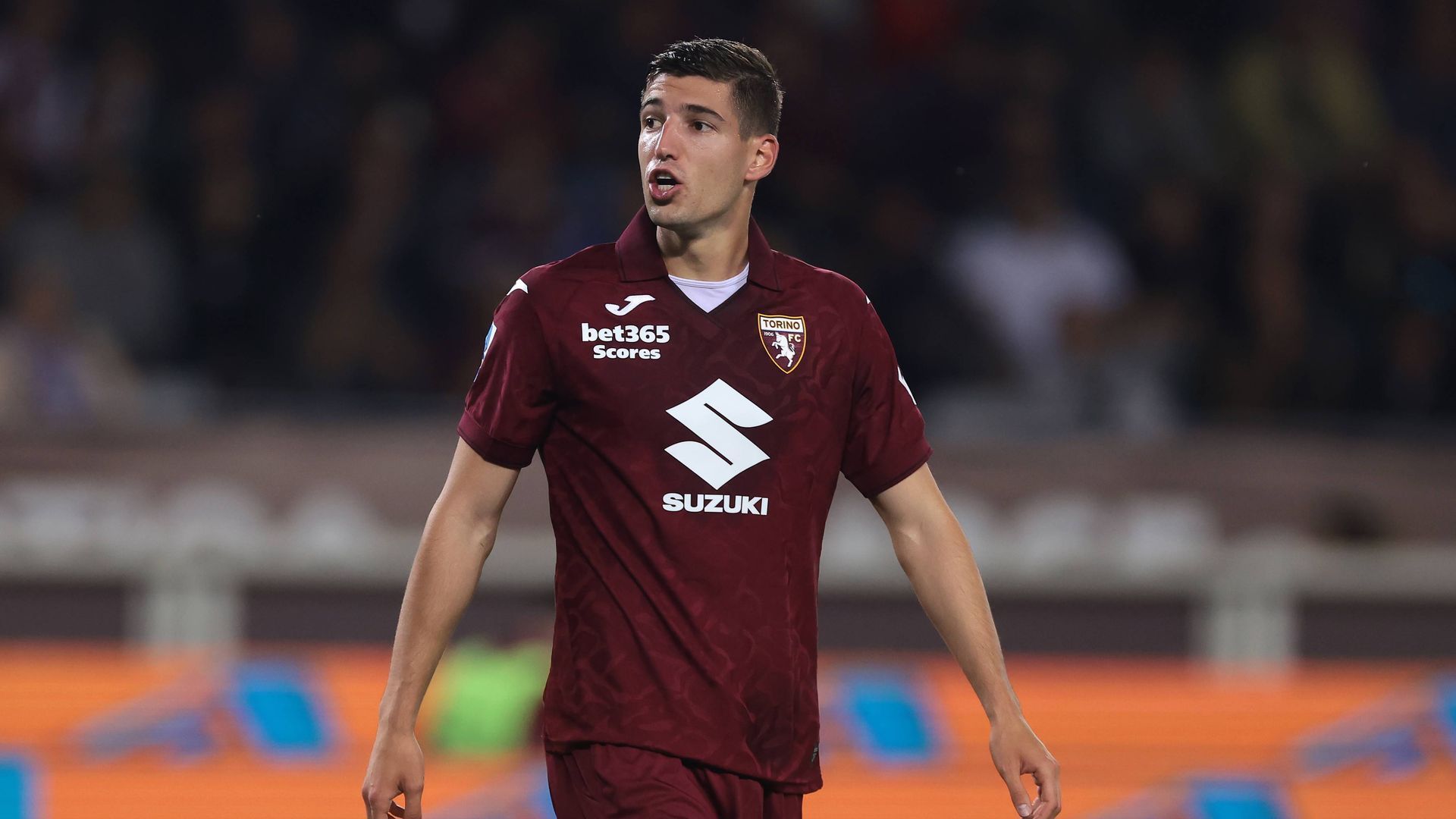 Matteo Patri, durante un partido con el Torino la pasada temporada. Matteo Patri, durante un partido con el Torino la pasada temporada.