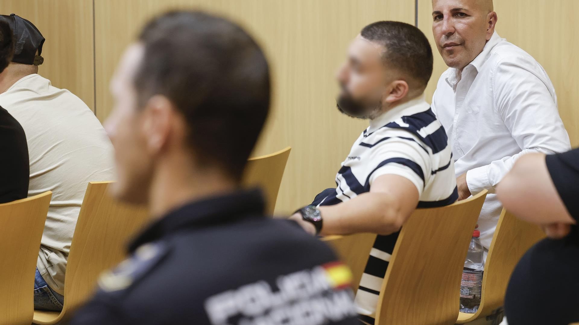 Mauricio Anglés durante el juicio Mauricio Anglés durante el juicio