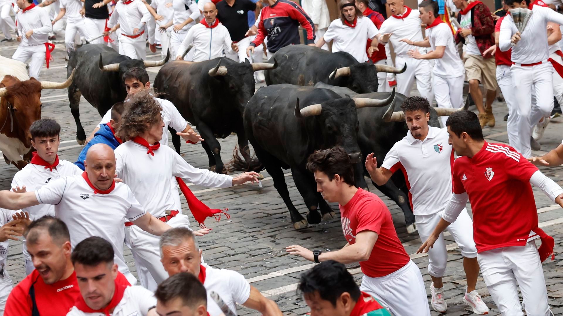 Penúltimo encierro de los Sanfermines 2026
