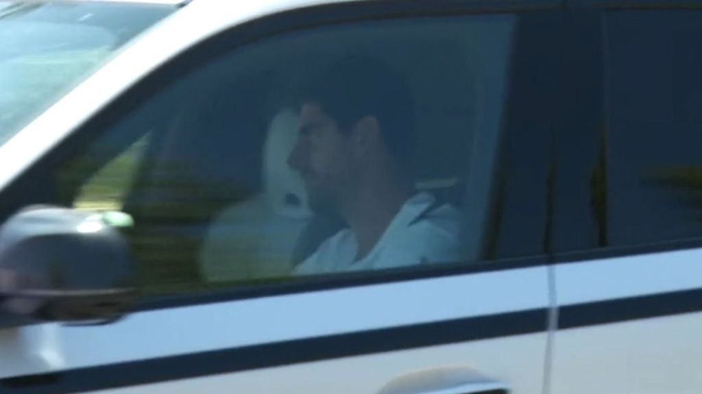 Thibaut Courtois se presenta en Valdebebas para hacerse pruebas: el club descarta una lesión grave