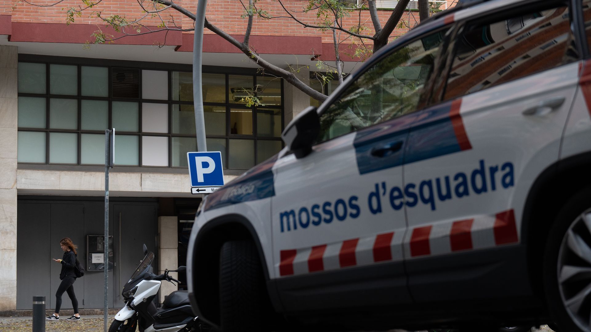 Un coche de los Mossos Un coche de los Mossos