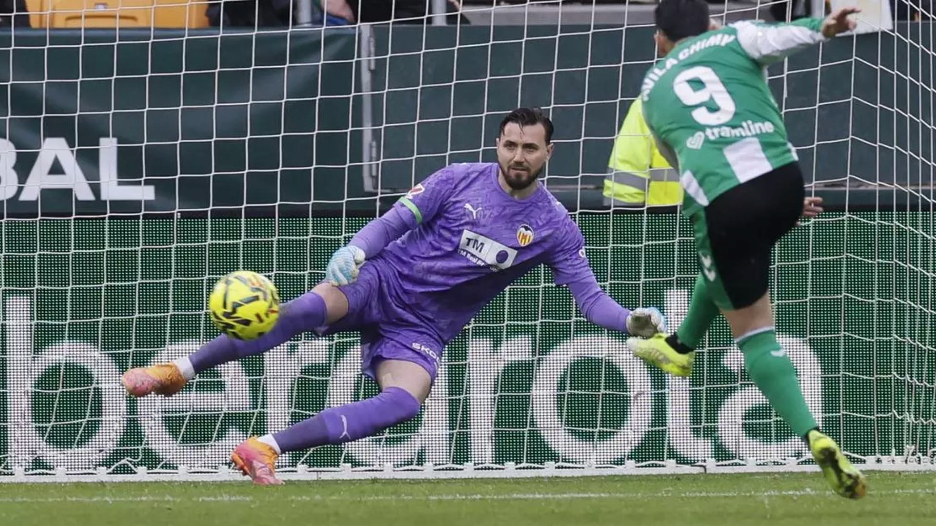 Un lance del Valencia CF - Real Betis Un lance del Valencia CF - Real Betis