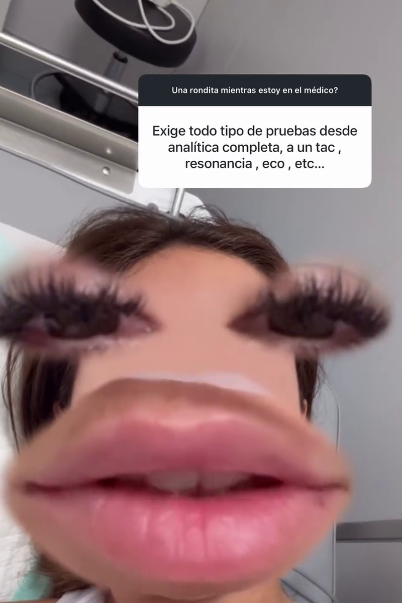 Anita Williams al despertar de la anestesia