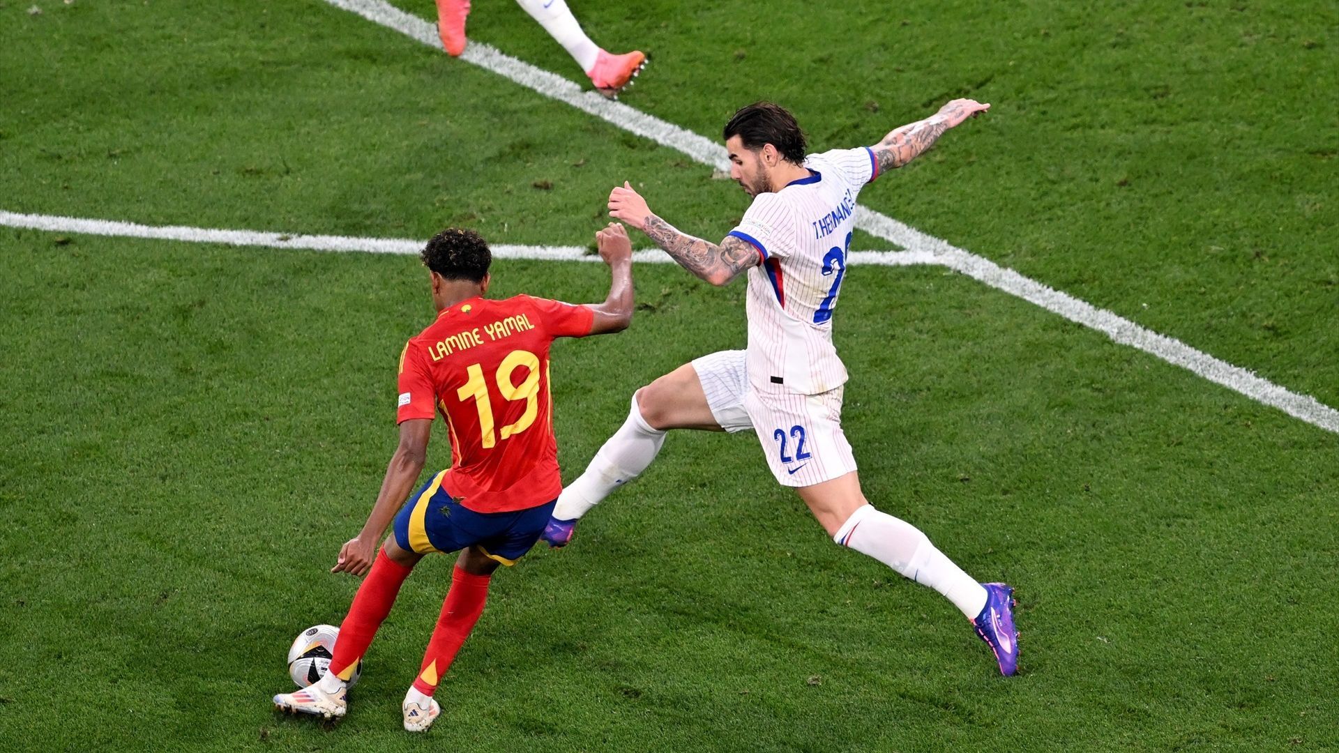 El gol de Lamine Yamal a Francia en la Eurocopa 2024