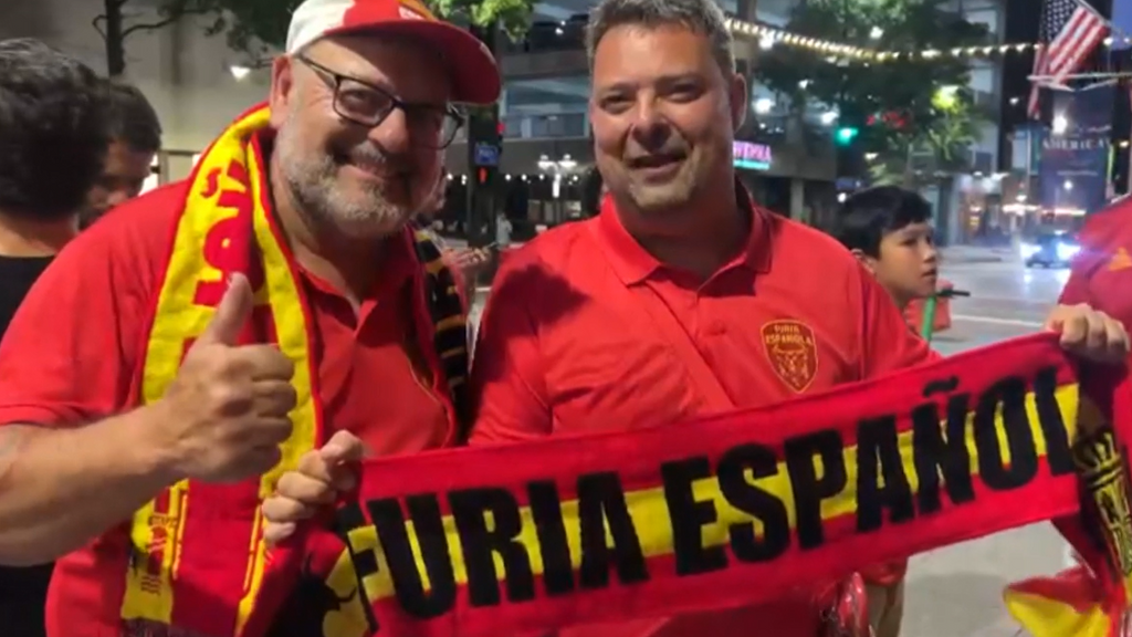Euforia entre la afición por llegar a la semifinal en el Mundial: cerca de 7.000 españoles disfrutarán del partido en Dallas