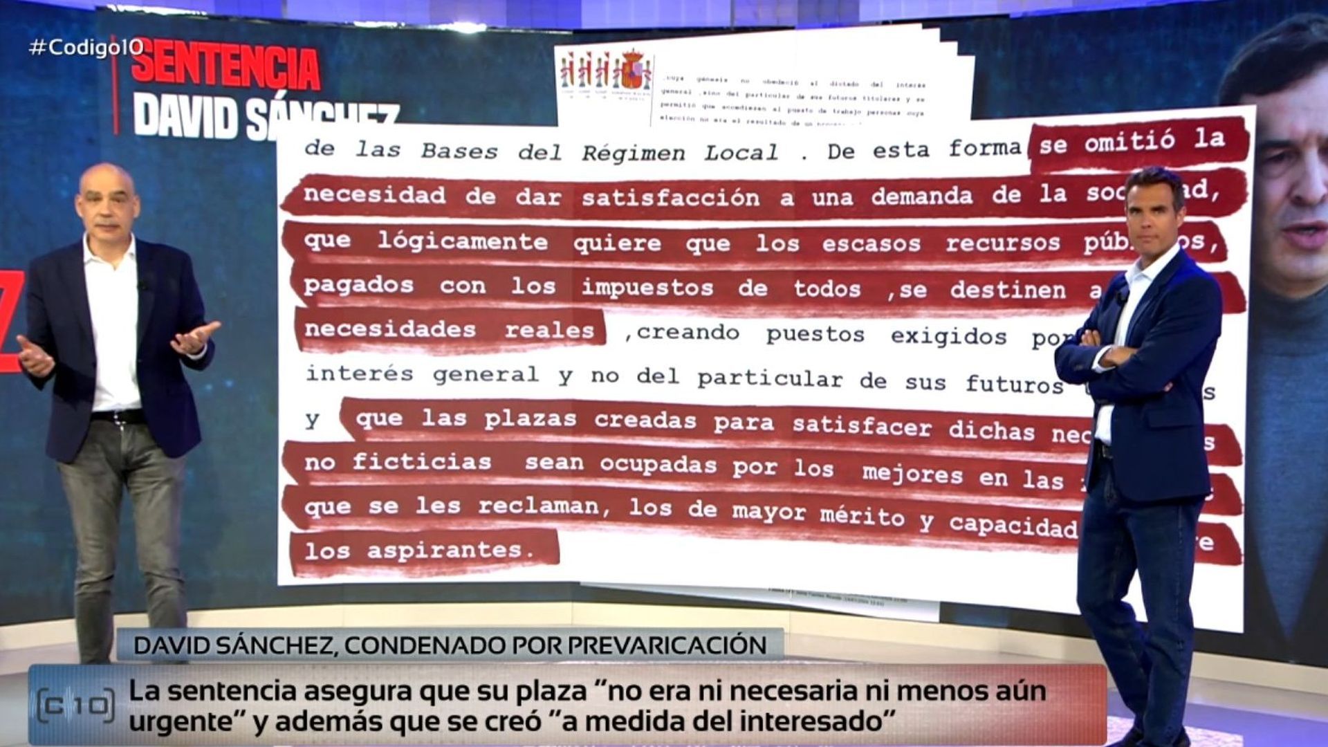 Los motivos por los que David Sánchez ha sido condenado a nueve años de inhabilitación por prevaricación: las claves de una "sentencia histórica"