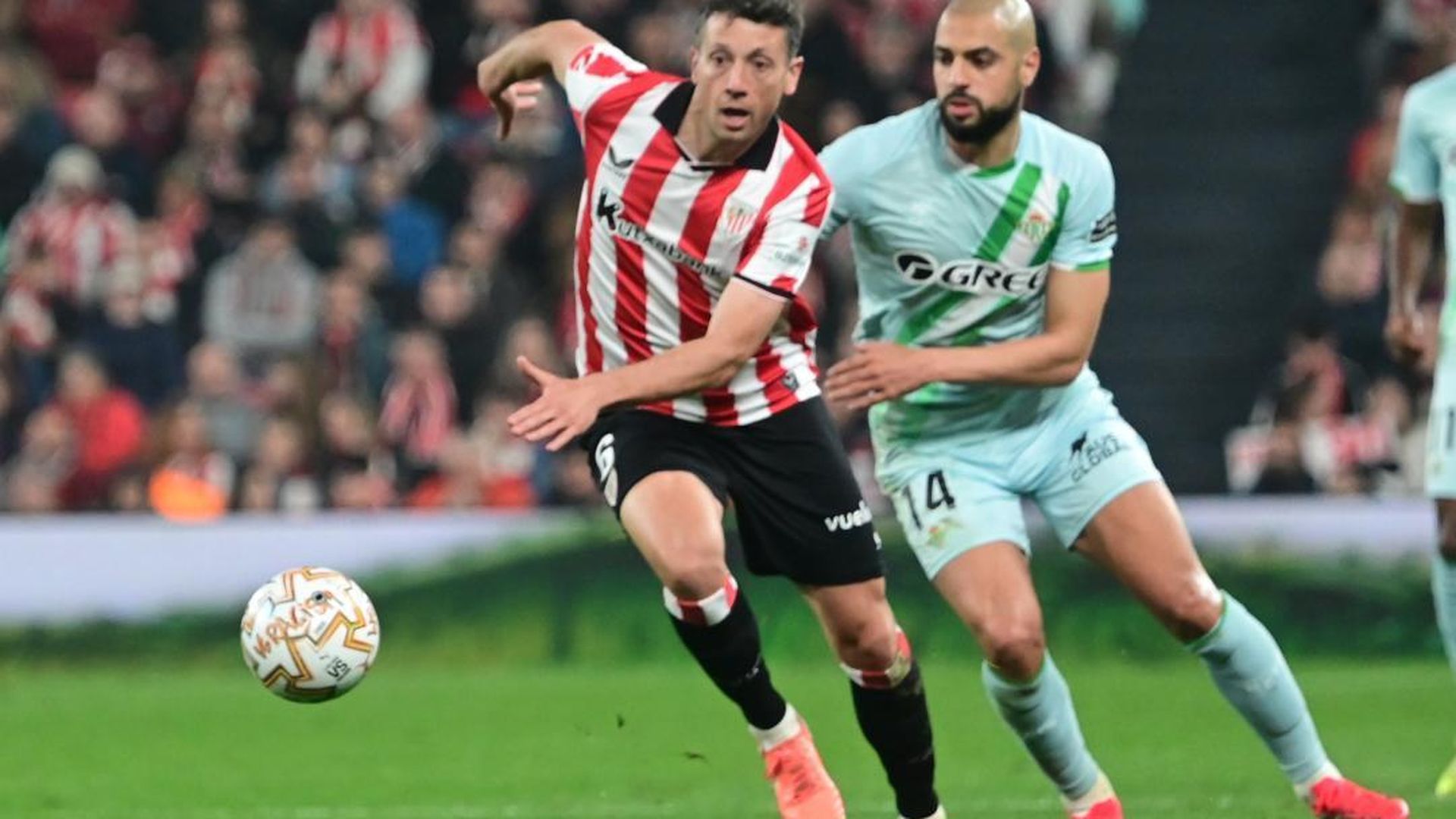 Mikel Vesga, en un partido del Athletic Mikel Vesga, en un partido del Athletic