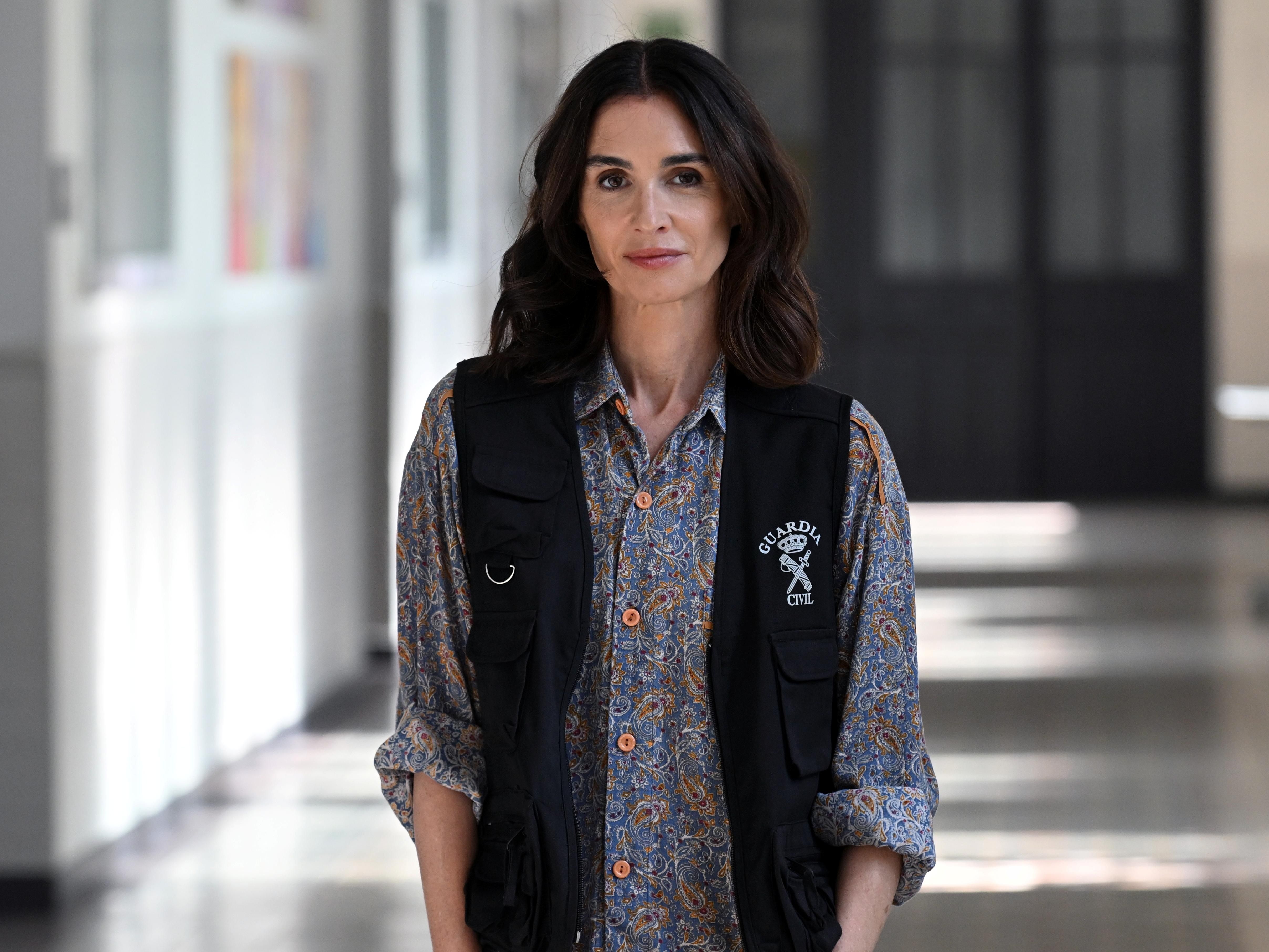 Paz Vega en la rueda de prensa de Cabeza Alta