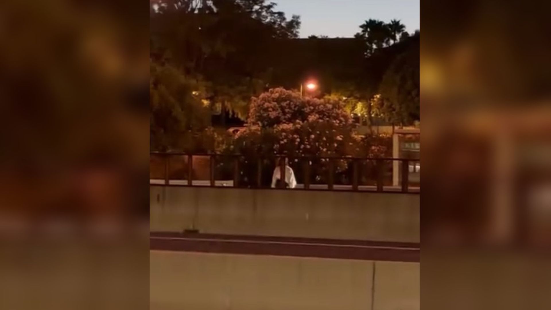 Susto en la Cala de Mijas: una joven intenta cruzar la autopista