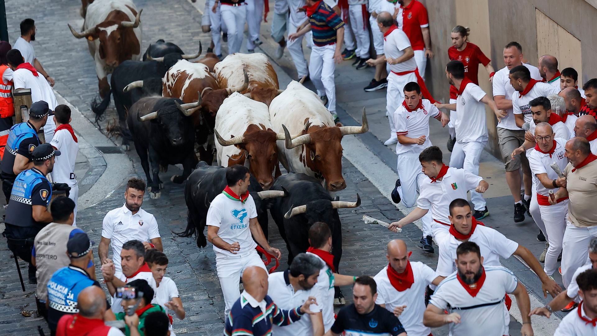 Último encierro de los Sanfermines 2026