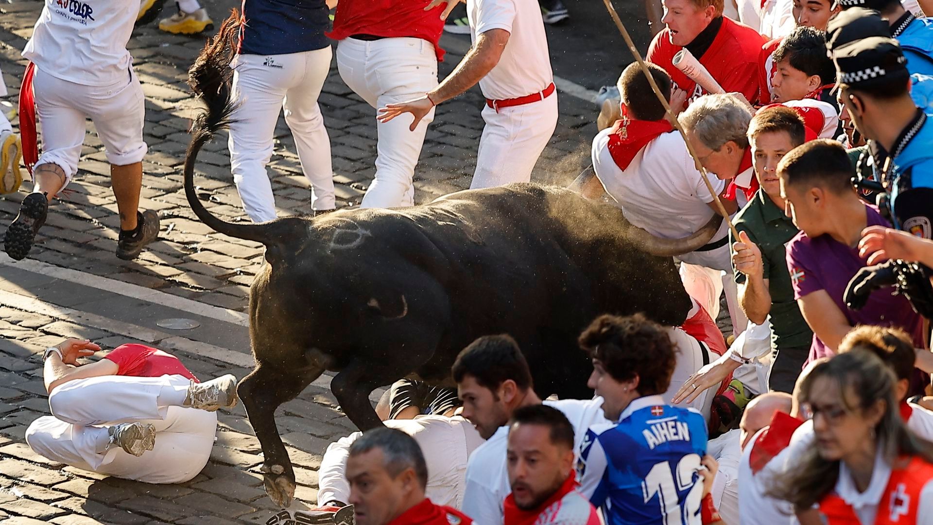 Último encierro de los Sanfermines 2026