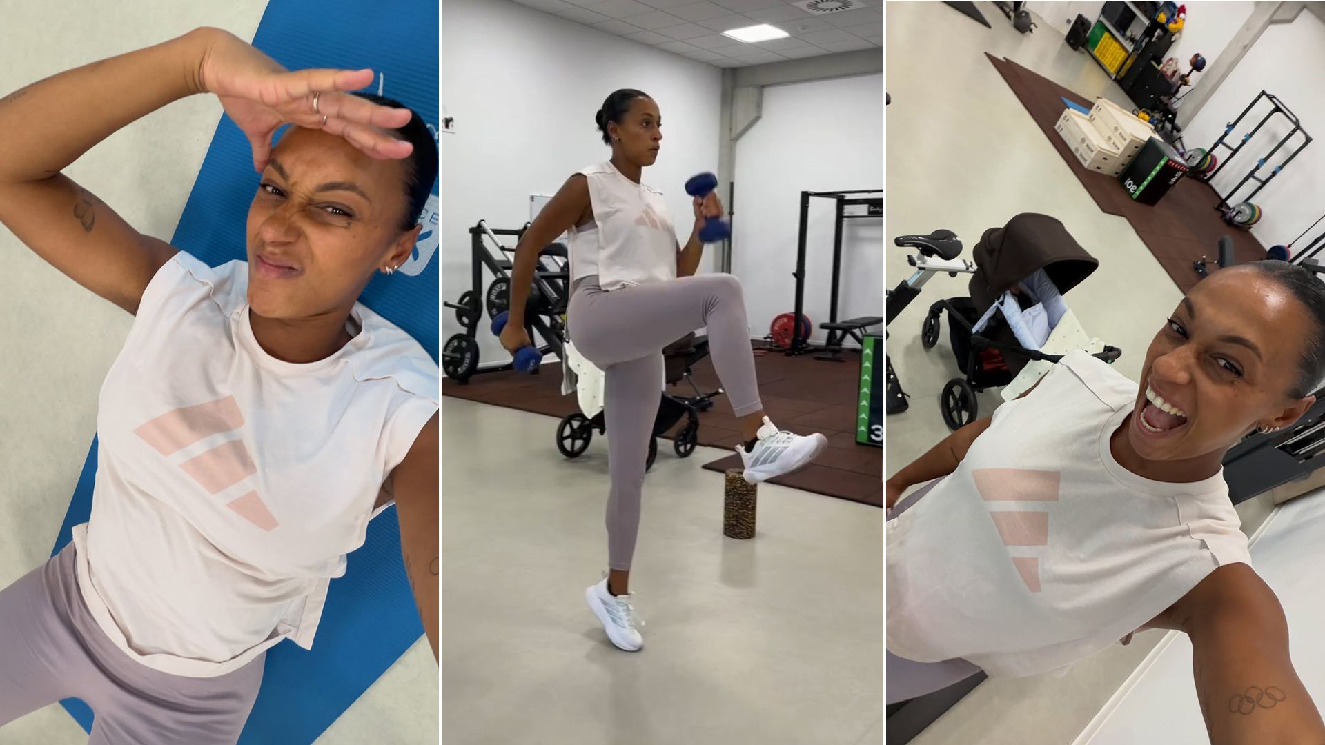 Ana Peleteiro ha vuelto a los entrenamientos Ana Peleteiro ha vuelto a los entrenamientos
