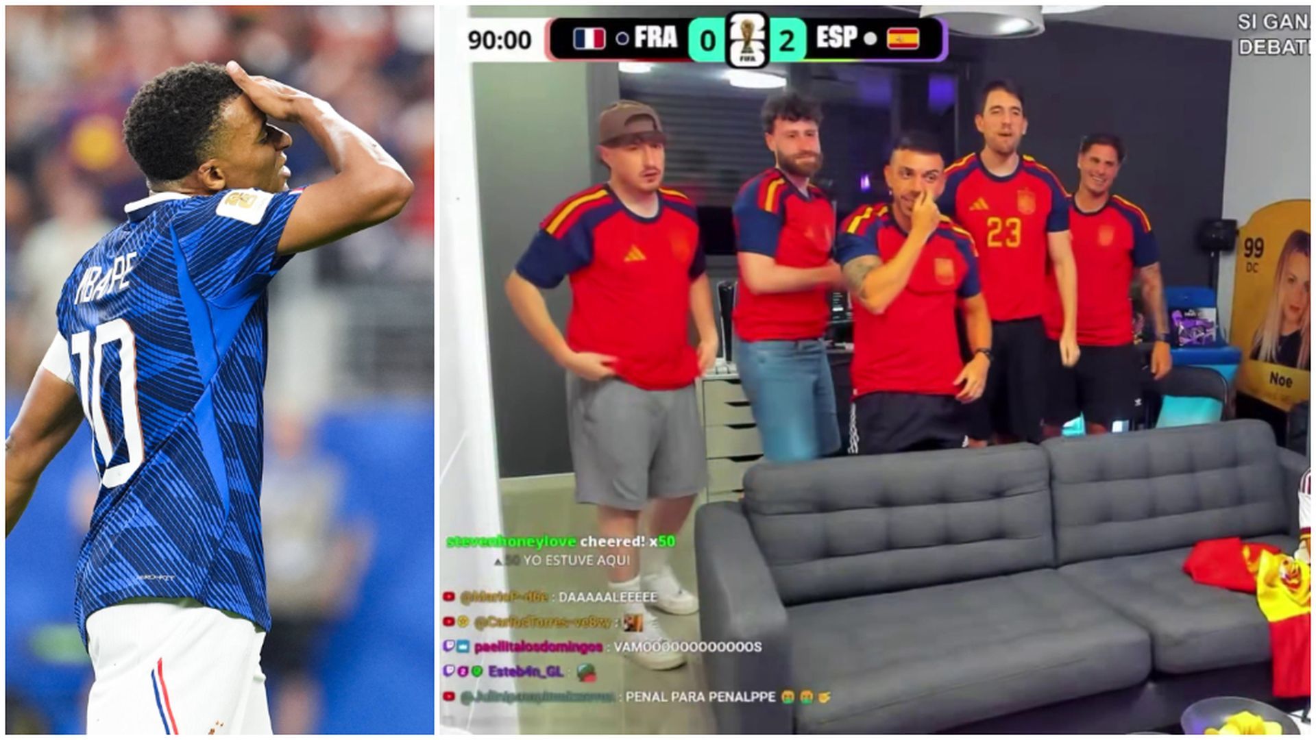 DjMariio le da las gracias a Ester Expósito por el mal partido de Mbappé DjMariio le da las gracias a Ester Expósito por el mal partido de Mbappé