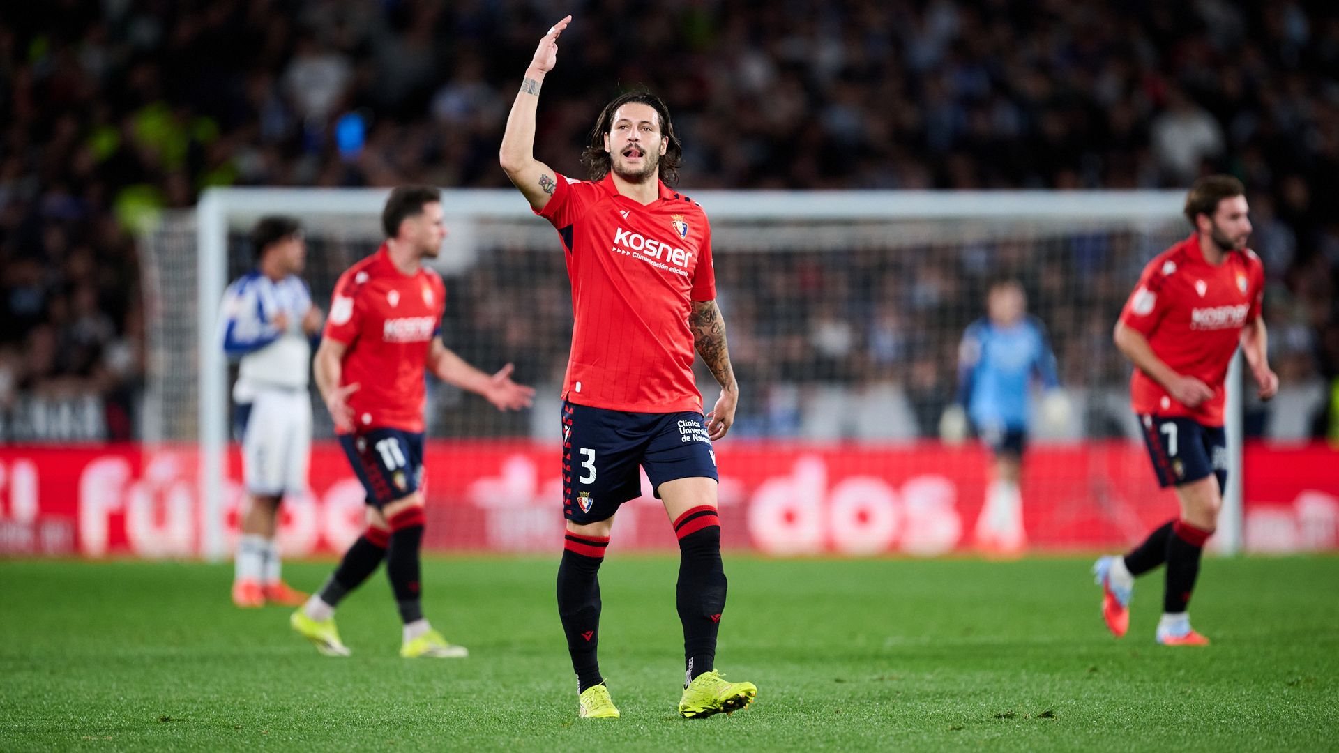 Juan Cruz, jugador de Osasuna