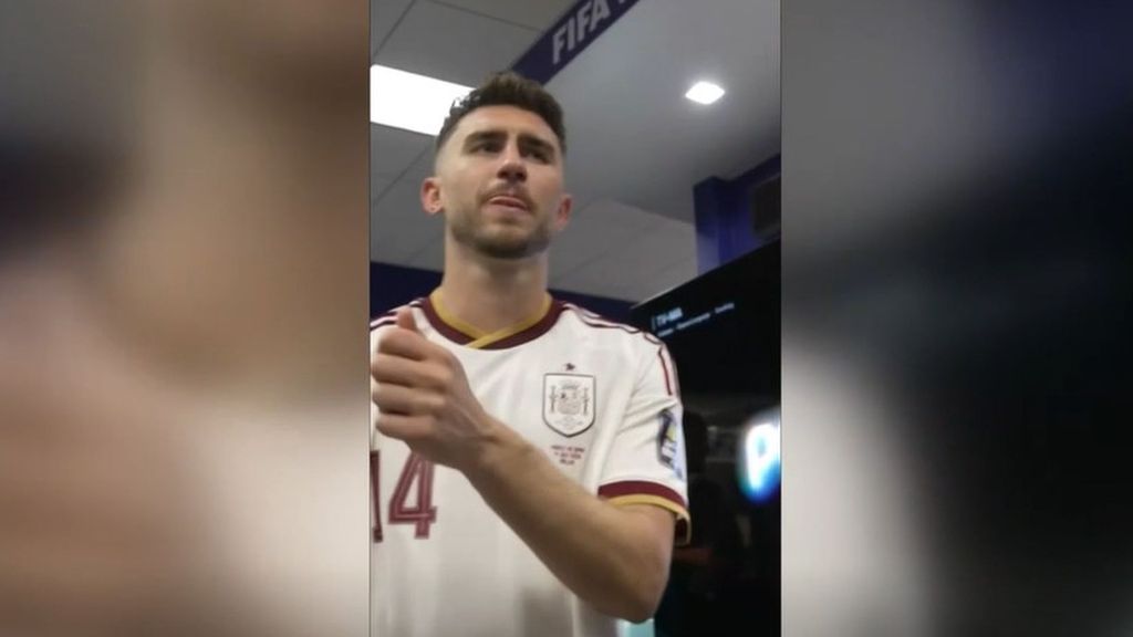 La euforia de los jugadores de la Selección en el vestuario tras meterse en la final del Mundial 2026: "Saca los pasos prohibidos"