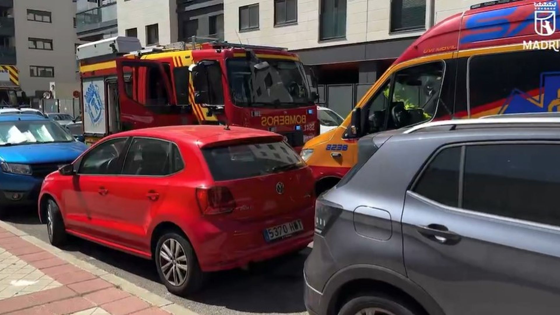 La Policía investiga la muerte de un hombre con múltiples puñaladas en un piso de Madrid