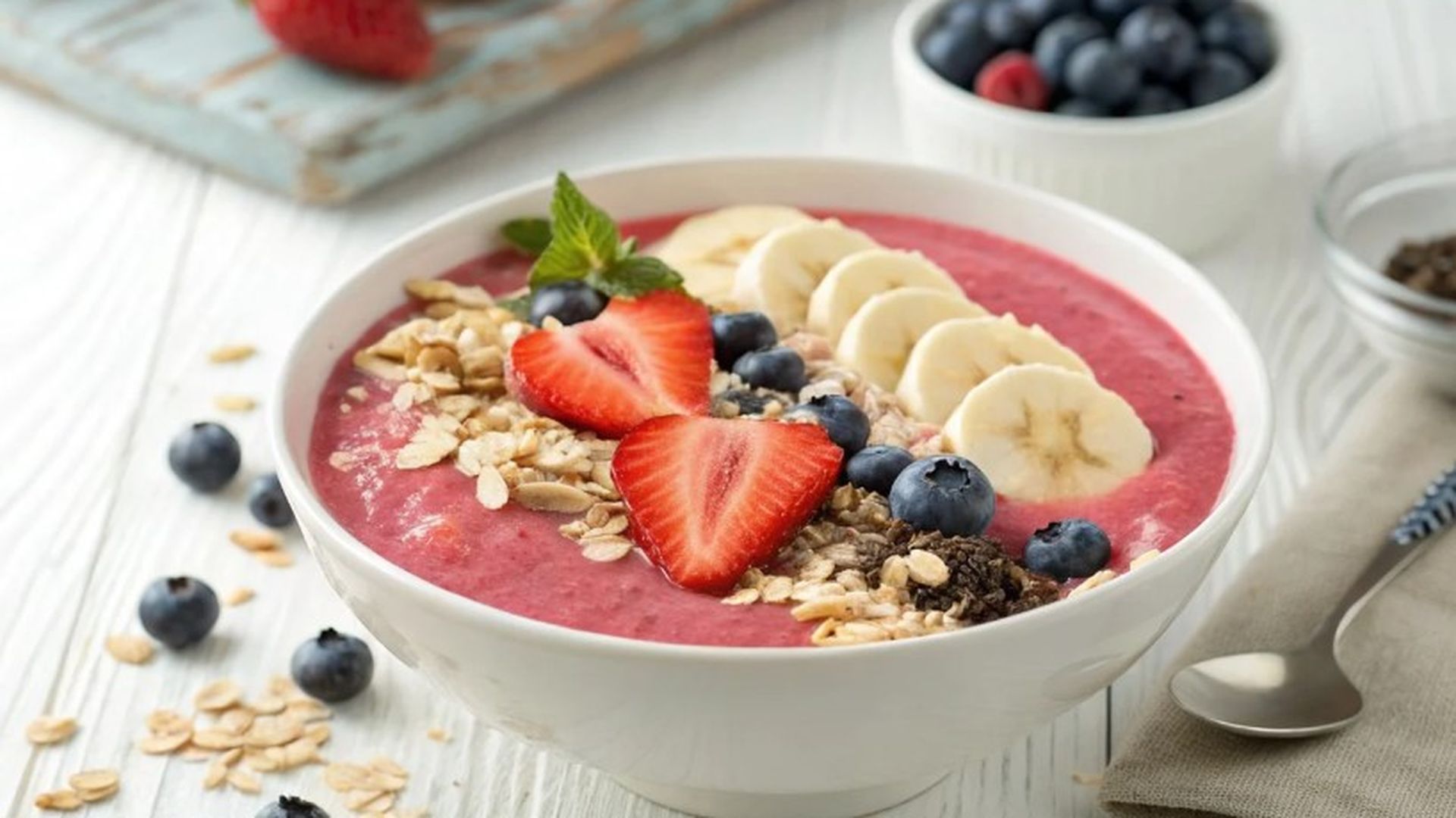 Smoothie bowl crujiente