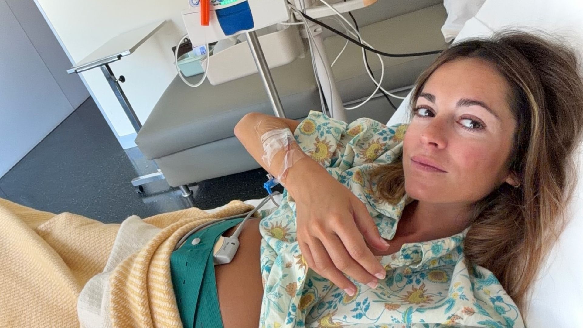 Sofía Ellar, en una imagen desde el hospital Sofía Ellar, en una imagen desde el hospital